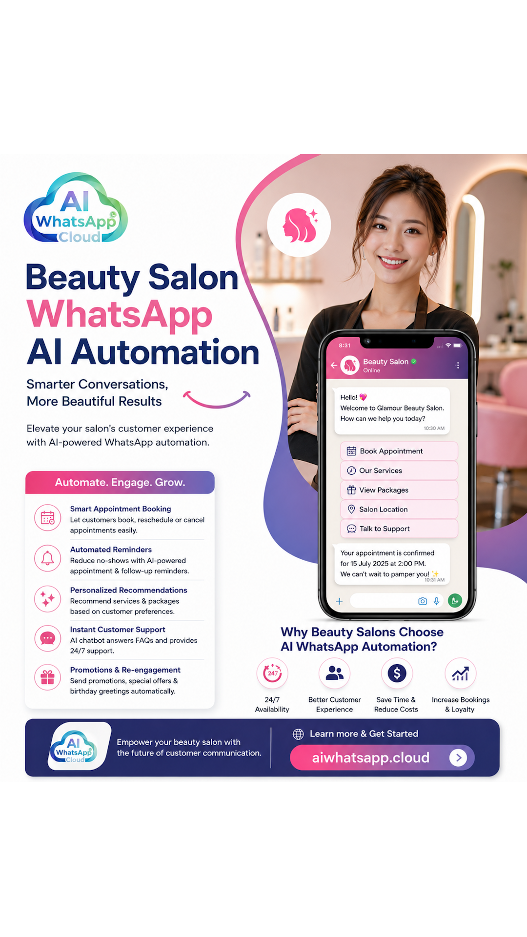 Singapore Beauty Salon WhatsApp AI Automation Case Study: Turning Enquiries Into Better Booking Workflows